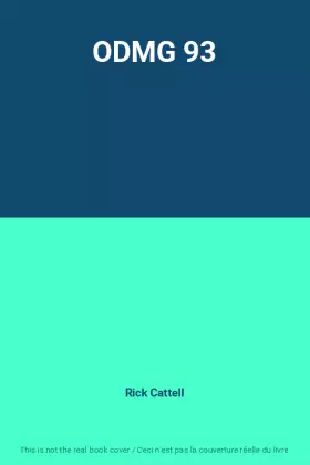 Couverture du produit · ODMG 93