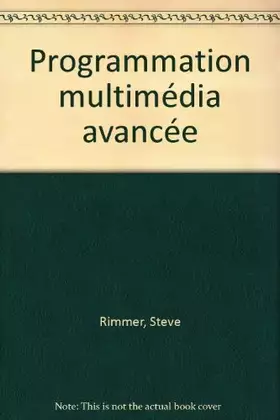 Couverture du produit · Programmation multimédia avancée