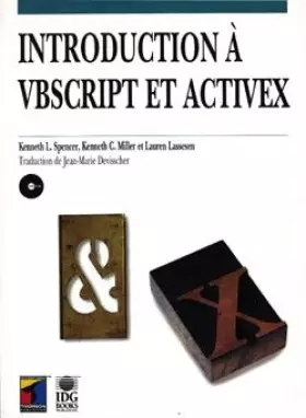 Couverture du produit · Introduction à VBScript et ActiveX