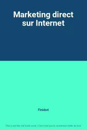 Couverture du produit · Marketing direct sur Internet