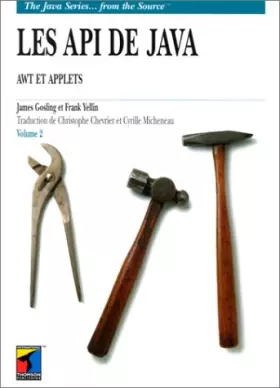 Couverture du produit · Les API de Java, tomme 2 : AWT et applets