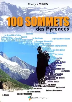 Couverture du produit · 100 sommets : Des Pyrénées