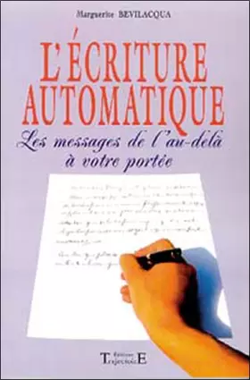 Couverture du produit · L'écriture automatique