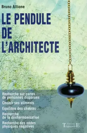 Couverture du produit · Le pendule de l'architecte