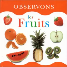 Couverture du produit · Observons les fruits