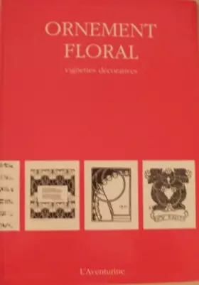 Couverture du produit · Ornement floral vignettes decoratives