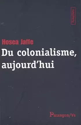 Couverture du produit · Du colonialisme aujourd'hui