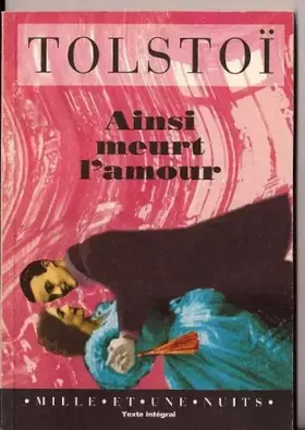 Couverture du produit · Ainsi meurt l'amour