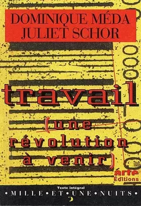 Couverture du produit · Travail : Une révolution à venir