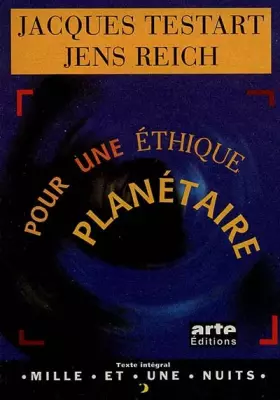 Couverture du produit · Pour une éthique planétaire
