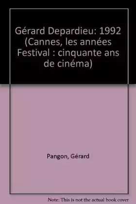 Couverture du produit · Gérard Depardieu