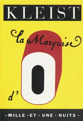 Couverture du produit · La Marquise d'o