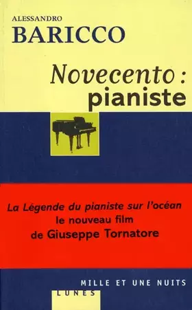 Couverture du produit · Novecento : pianiste