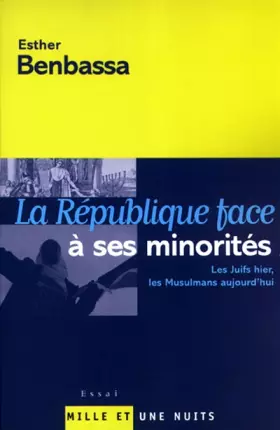 Couverture du produit · La République face à ses minorités
