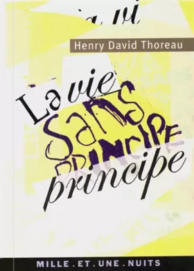 Couverture du produit · La vie sans principe