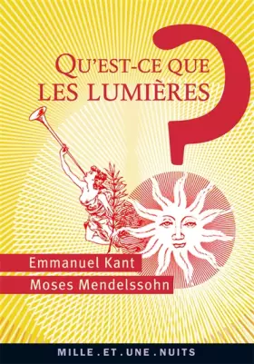 Couverture du produit · Qu'est-ce que les Lumières ?