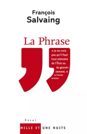 Couverture du produit · LA PHRASE