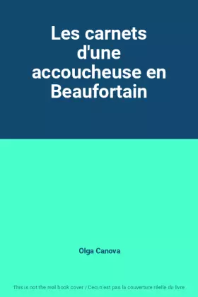 Couverture du produit · Les carnets d'une accoucheuse en Beaufortain