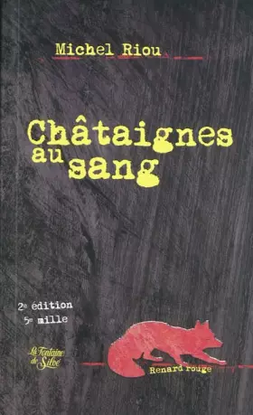 Couverture du produit · Châtaignes au sang