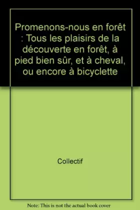 Couverture du produit · Promenons-nous en forêt