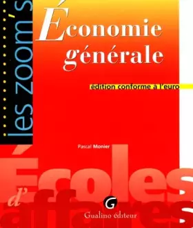 Couverture du produit · Zoom'S Economie Generale