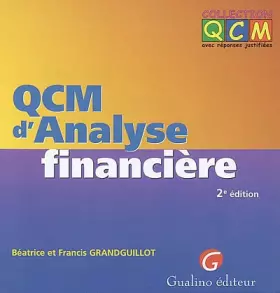 Couverture du produit · QCM d'analyse financière, 2e édition