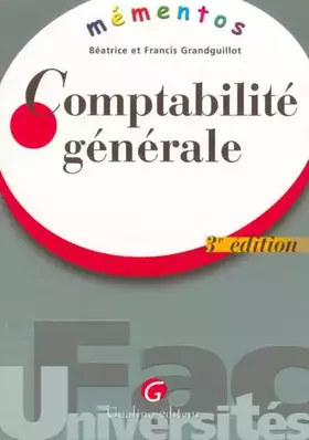 Couverture du produit · Comptabilité générale