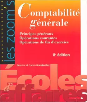 Couverture du produit · Comptabilité générale : Principes généraux - Opérations courantes - Opérations de fin d'exercice