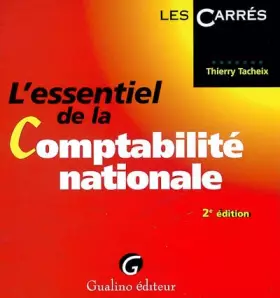 Couverture du produit · L'essentiel de la comptabilité nationale