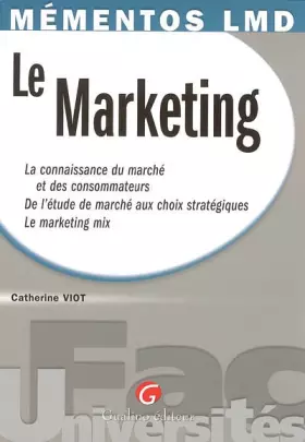 Couverture du produit · Le Marketing