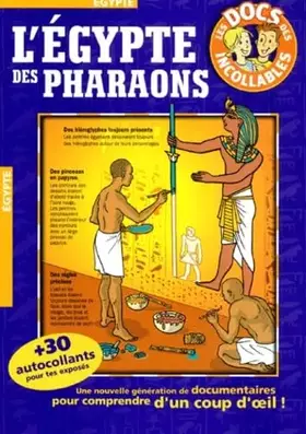 Couverture du produit · L'Egypte des pharaons