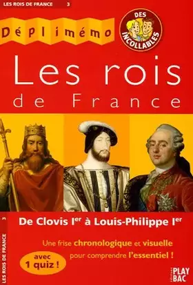 Couverture du produit · Déplimémo : Les rois de France