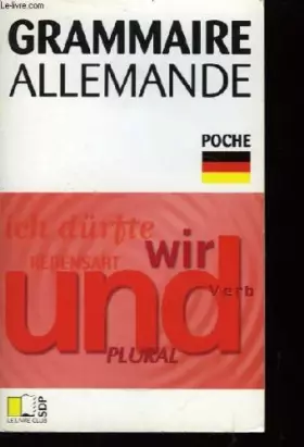 Couverture du produit · Grammaire allemande