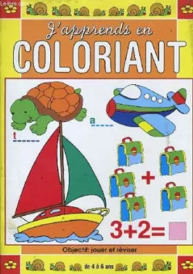 Couverture du produit · J'APPRENDS EN COLORIANT