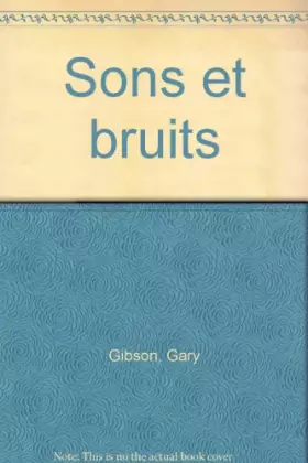 Couverture du produit · Sons et bruits