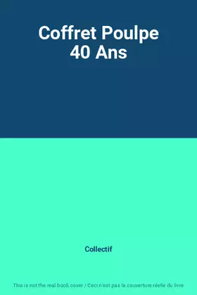 Couverture du produit · Coffret Poulpe 40 Ans