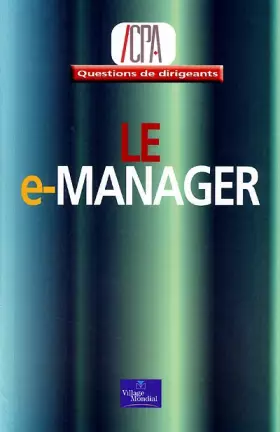 Couverture du produit · Le e-manager