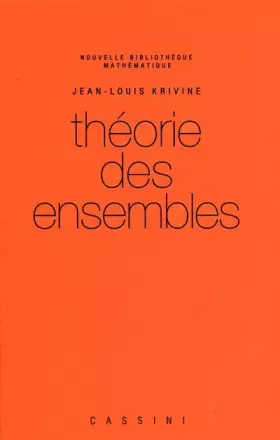 Couverture du produit · Théorie des ensembles