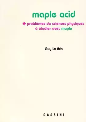 Couverture du produit · Maple acid