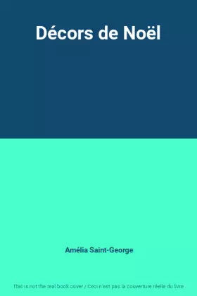 Couverture du produit · Décors de Noël