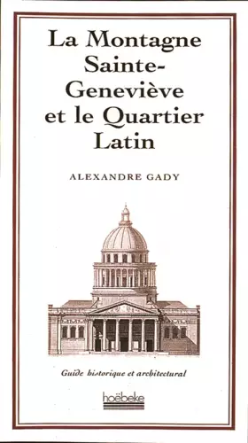 Couverture du produit · Montagne Sainte-Geneviève, quartier latin