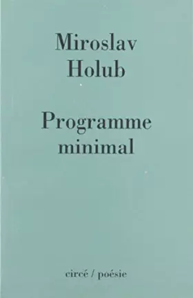 Couverture du produit · Programme minimal