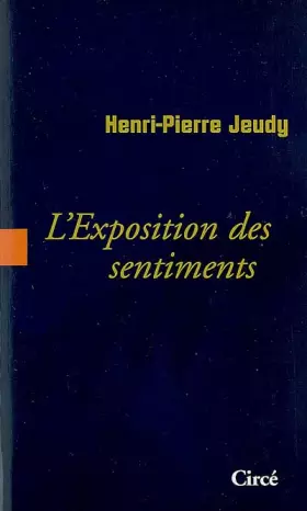 Couverture du produit · L'Exposition des sentiments