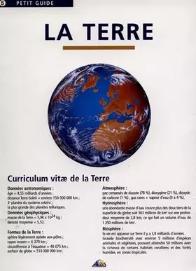 Couverture du produit · La terre