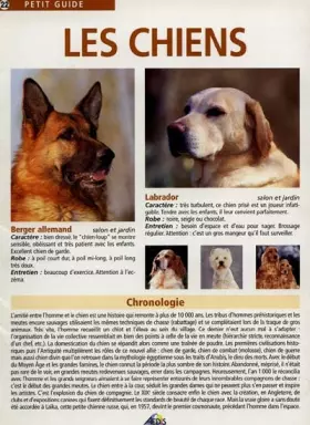 Couverture du produit · PG022 - Les chiens