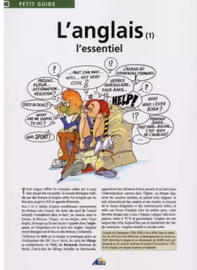 Couverture du produit · L'anglais. 1, l'essentiel