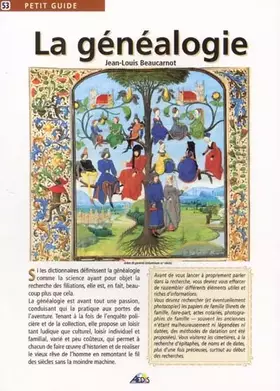 Couverture du produit · PG053 6 La généalogie