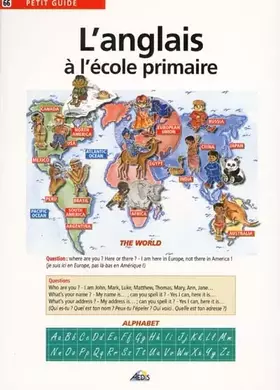 Couverture du produit · L'anglais à l'école primaire