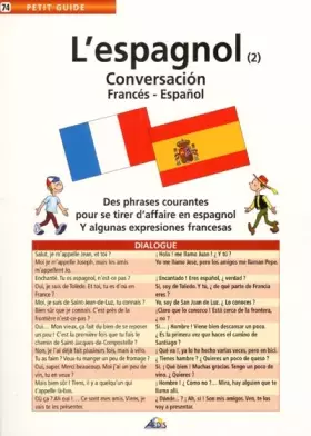 Couverture du produit · L'espagnol 2 : conversacion francés-espagnol
