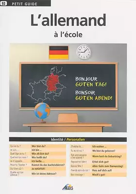 Couverture du produit · PG093 - L'allemand à l'école